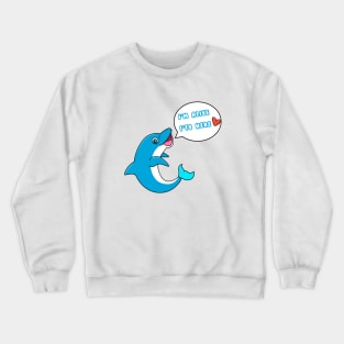 Winter the dolphin Crewneck Sweatshirt